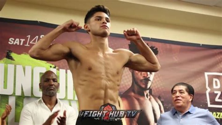 RYAN GARCIA WEIGHS IN SOLO AFTER OPPONENT IS ARRESTED RIGHT BEFORE
