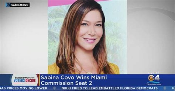 Sabina Covo wins Special Election for shortterm seat on Miami City