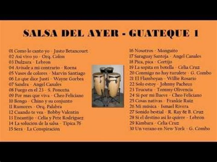 Salsa Vieja - Guateque 1 - youtube music salsa vieja