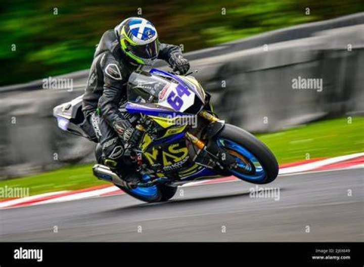 Sam Munro, Yamaha, Oulton Park, BSB Stock Photo Alamy