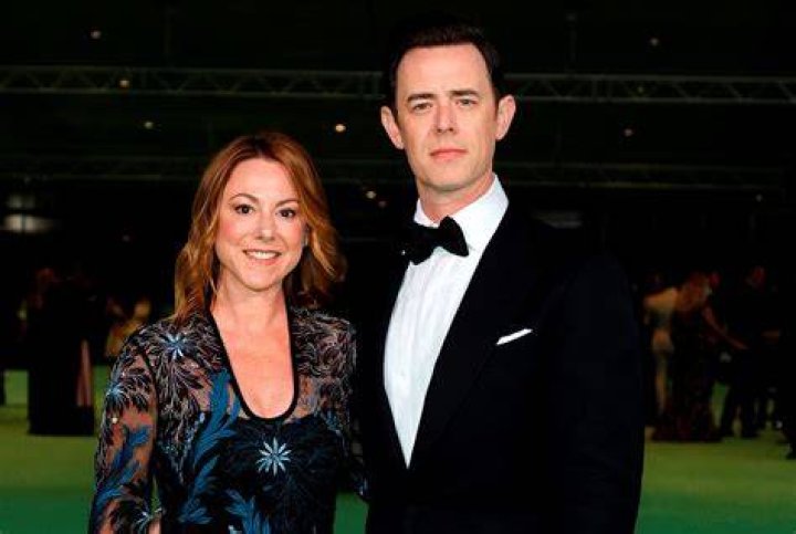 Samantha Bryant and Colin Hanks Golden globes red carpet, Celebrity