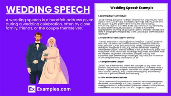 Sample Wedding Speeches For Niece Wedding Speech