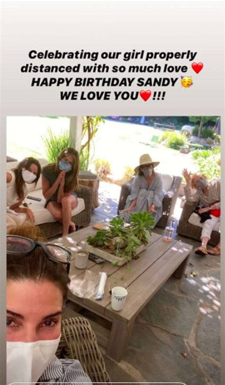 Sandra Bullock celebrates 56th birthday with Jennifer Aniston