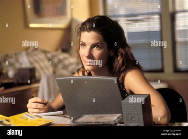 Sandra Bullock in The Net, 1995. Via
