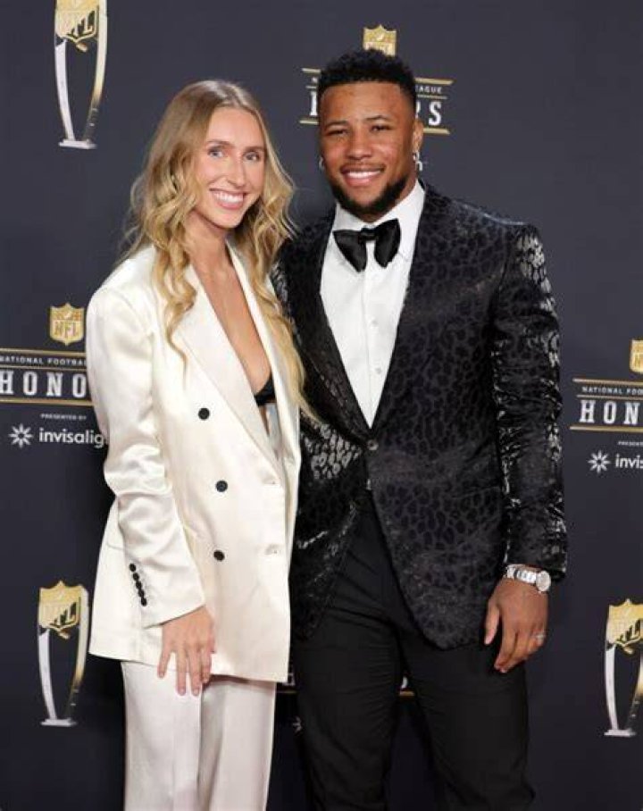 Saquon Barkley&rsquo;s girlfriend reveals they&rsquo;re having a baby