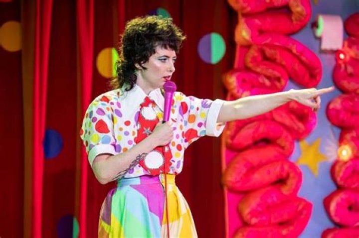 Sarah “Squirm” Sherman goes all out "sliming" standup comedy Medill