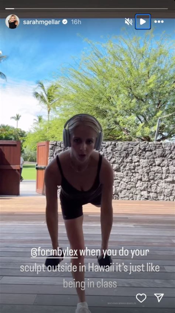 Sarah Michelle Gellar Workout Routine