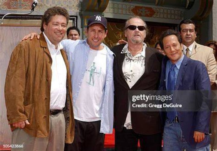 Scott Sandler Adam Sandler Jack Nicholson Editorial Stock Photo Stock