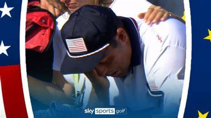 Scottie Scheffler in tears after record Ryder Cup loss, as Europe