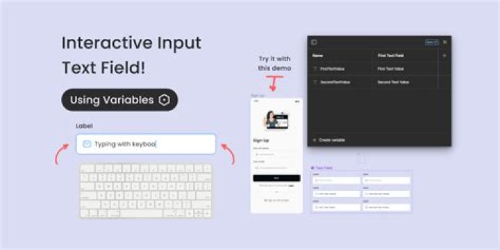 Screen on Text Input