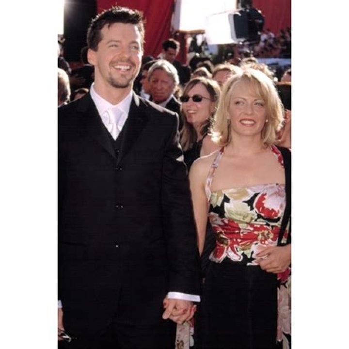 Sean Hayes And His Wife At The Emmy Awards, 9222002, La, Ca, By Robert