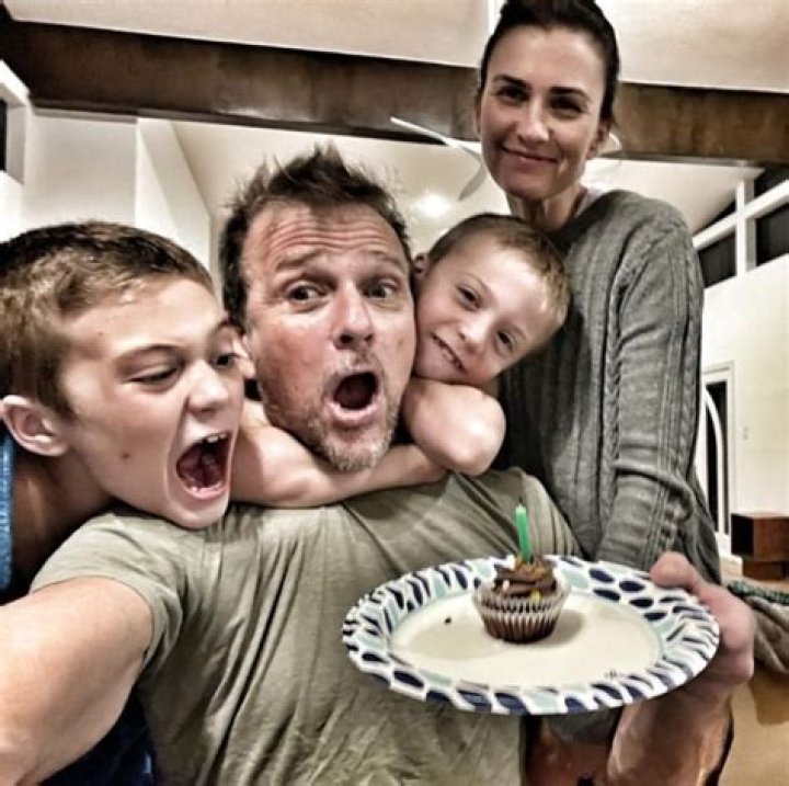 Sean Patrick Flanery and family at the 42nd Toyota Grand Prix of Long