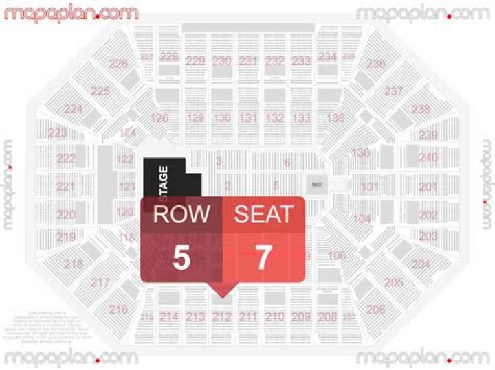 Section 106 at Target Center