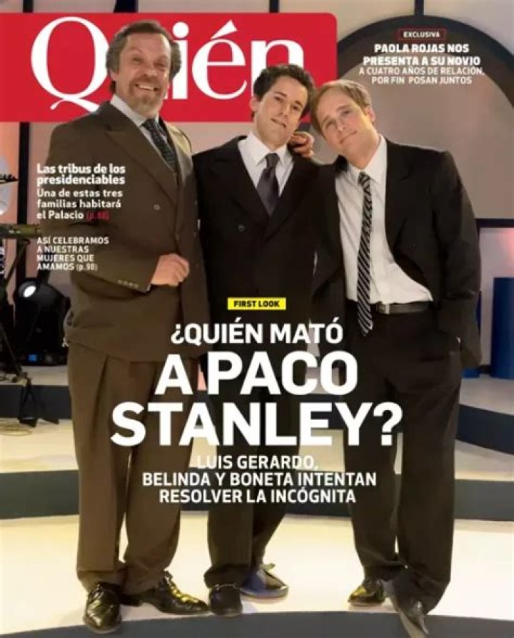Serie de Paco Stanley qui&eacute;nes son todos los personajes y testimonios
