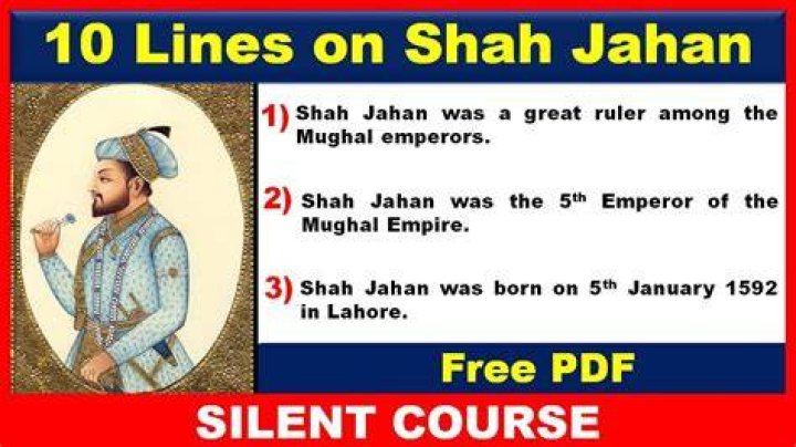 Shah Jahan quote Shahjahan was even otherwise interested in making