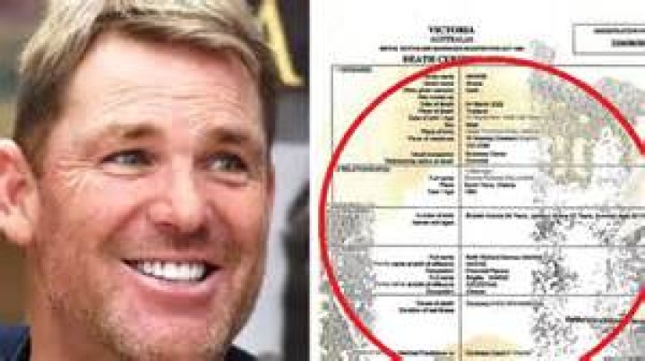 Shane Warne Death Reason
