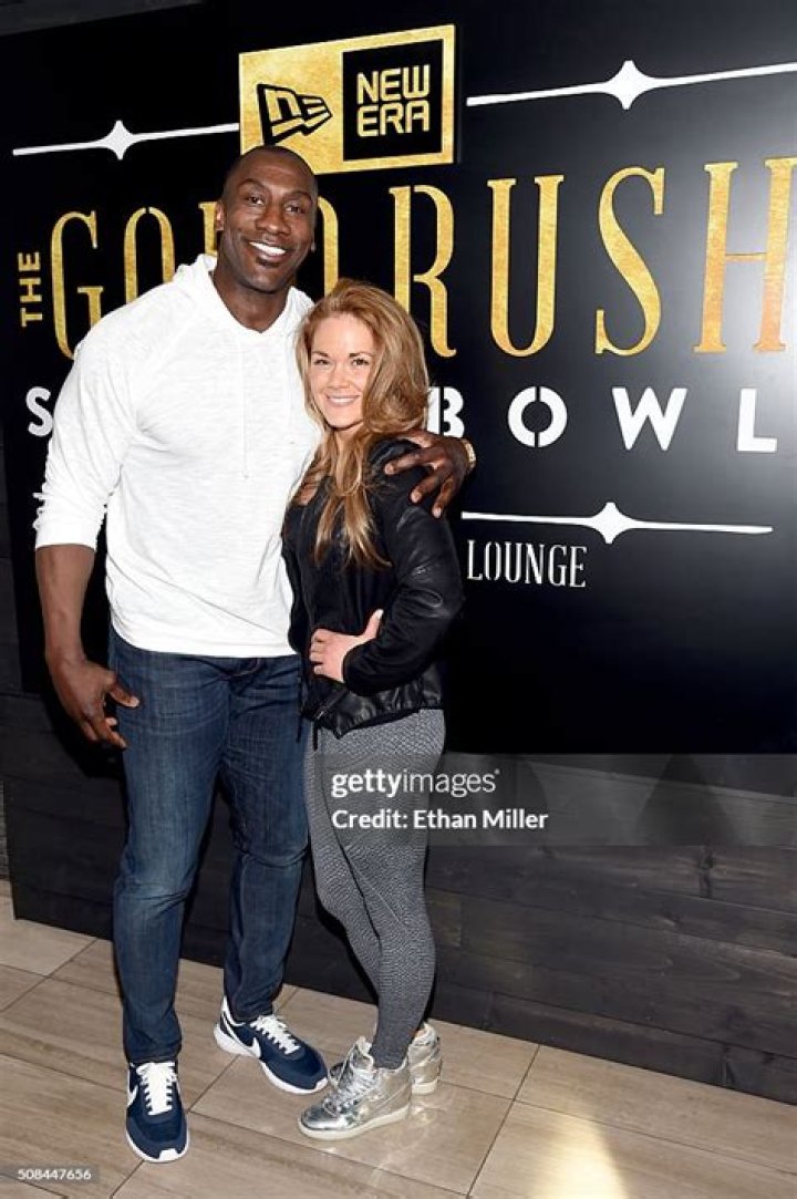 Shannon Sharpe and his girlfriend Katy Kellner
