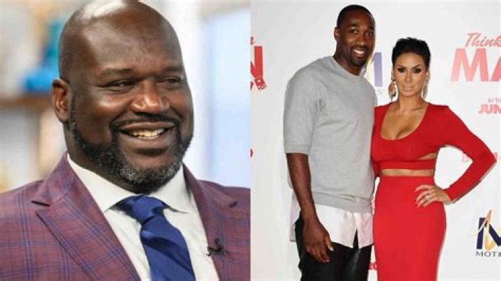 Shaq Gilbert Arenas Laura Govan