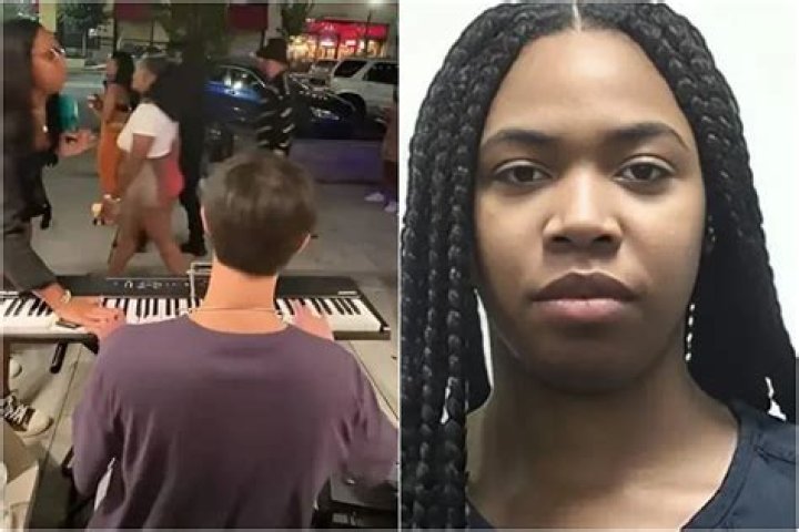 Shauntae Heard breaking piano Shauntae Heard breaking piano
