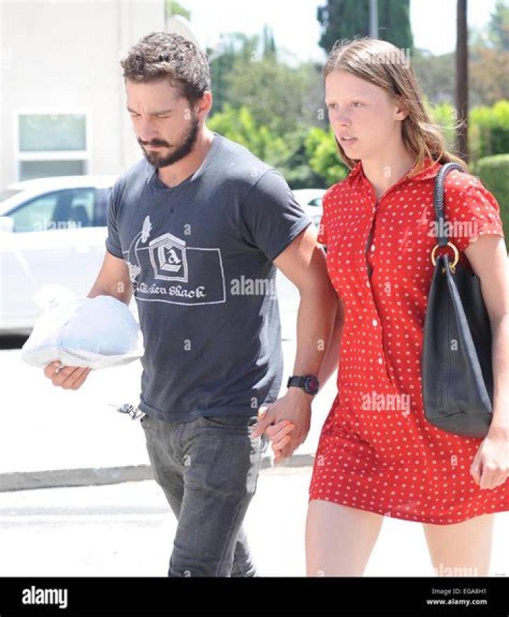 Shia LaBeouf Holds Hands With New Girlfriend Sasha Lane Photo
