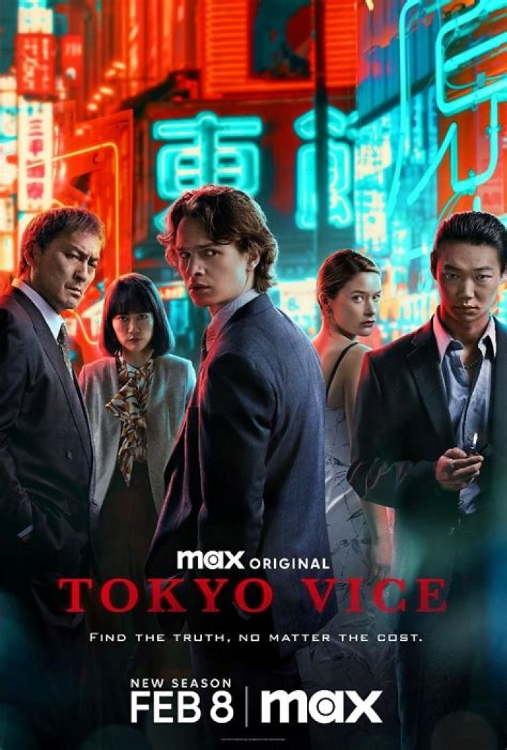 Sho Kasamatsu with Tokyo Vice Cast Sho Kasamatsu with Tokyo Vice Cast