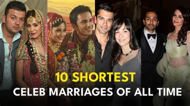 Shortest Celebrity Marriages of All Time Page 8 24/7 Wall St.