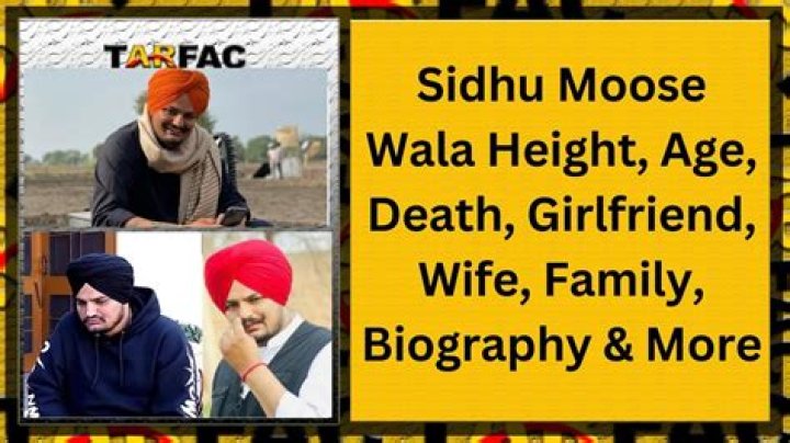 Sidhu Moose Wala Height In Feet Without Shoes