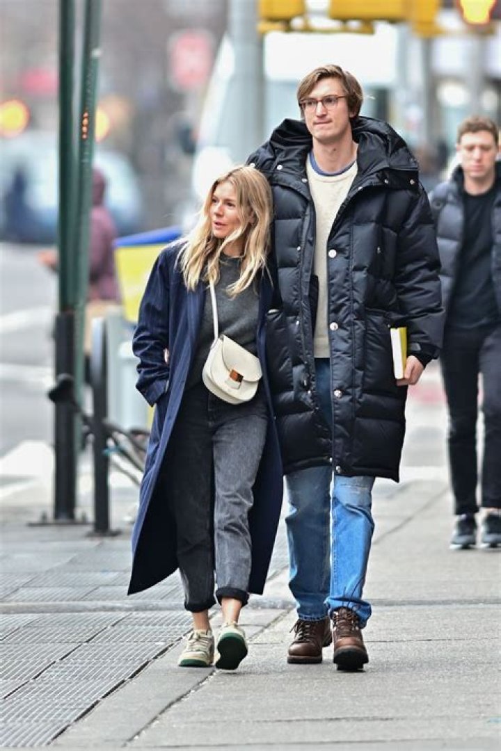 SIENNA MILLER and Lucas Zwirner Out in New York 10/18/2019 HawtCelebs