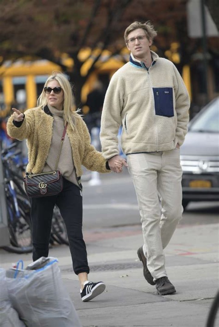 Sienna Miller with boyfriend Lucas Zwirner in New York City GotCeleb