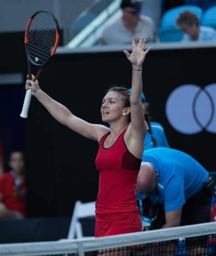 SIMONA HALEP at Australian Open Tennis Tournament Final in Melbourne 01