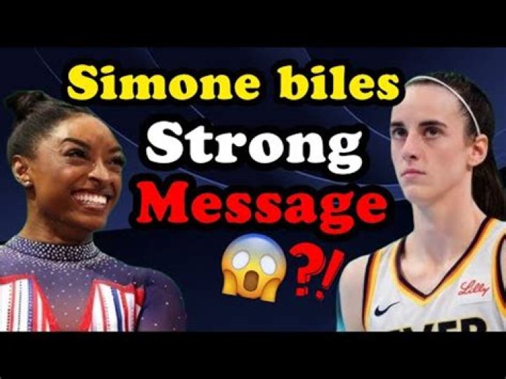 Simone Biles shares powerful message on body image