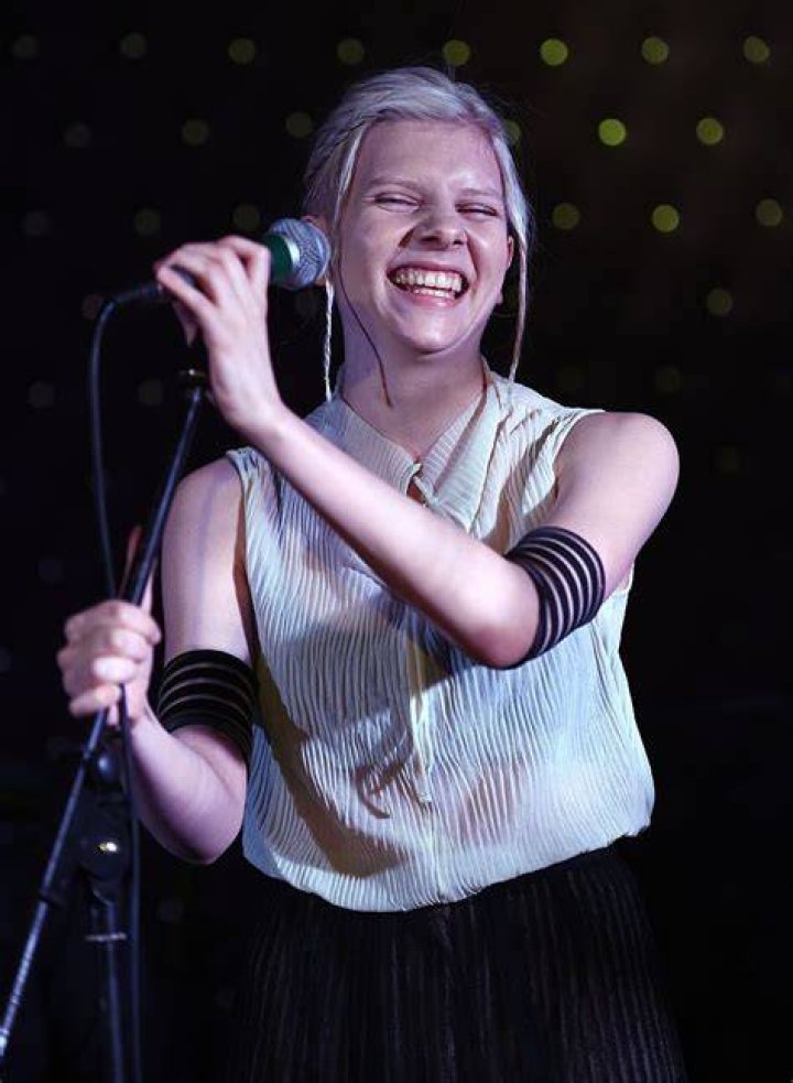Singer/songwriter Aurora performs a private concert at The WaterMarke