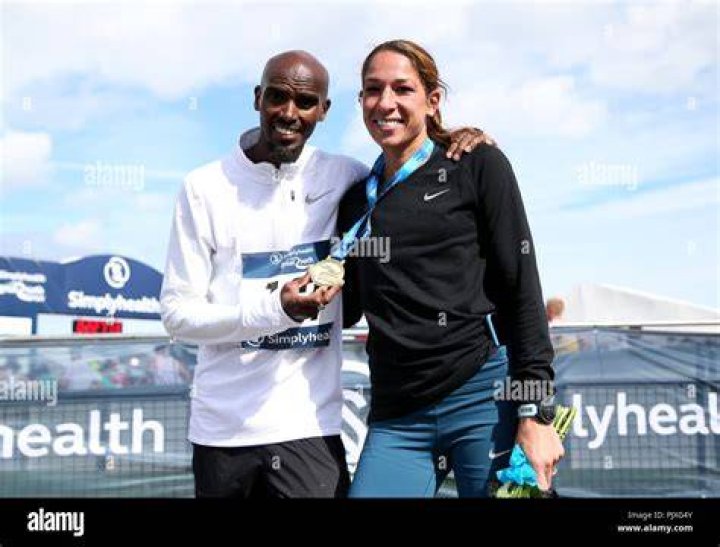 Sir Mo Farah and wife &lsquo;escape from kids&rsquo; to watch action at Wimbledon
