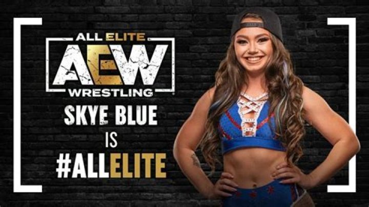 Skye Blue Officially Signs With All Elite Wrestling