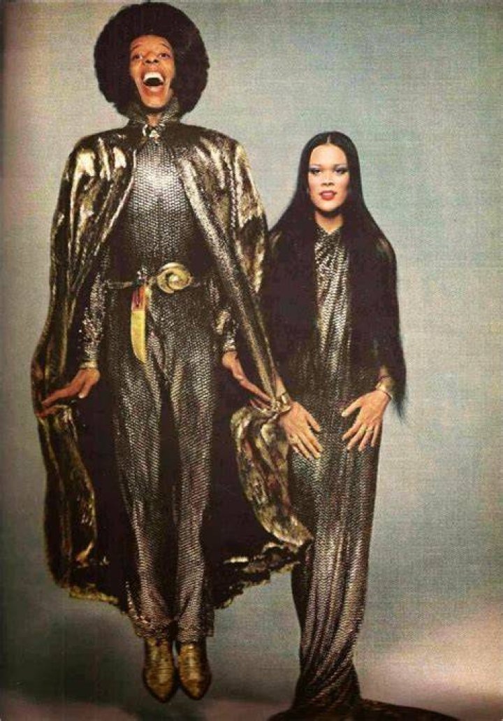 Sly Stone and Kathy Silva 1974 OldSchoolCool