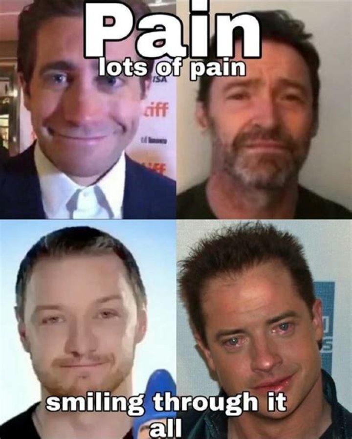 Smiling through it all Pain / How Do You Manage Pain? Know Your Meme