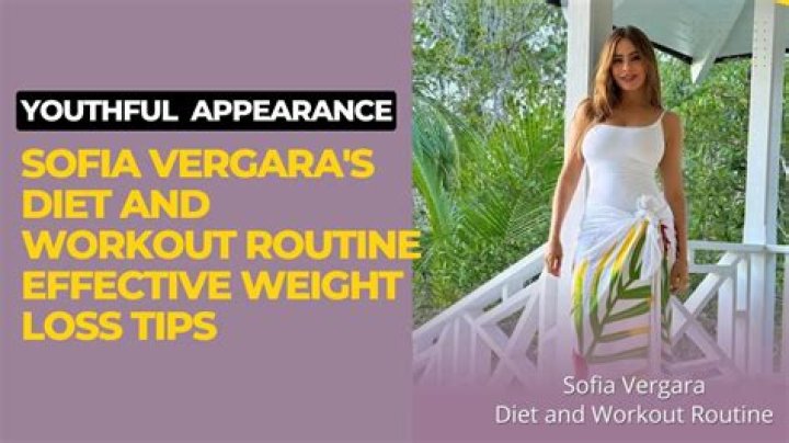 Sofia Vergara Diet Plan