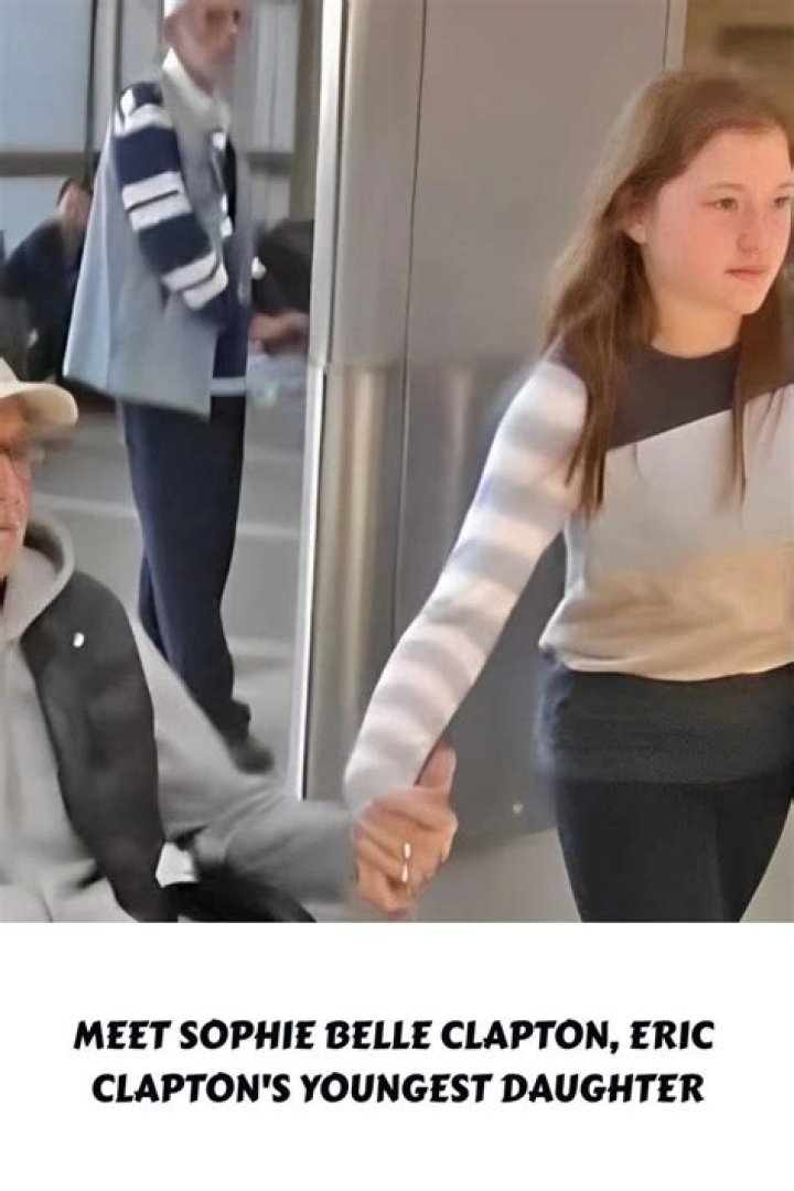 Sophie Belle Clapton Moments With Dad Eric Clapton Will Bring Smile To