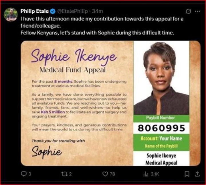 Sophie Ikenye News and Gossip