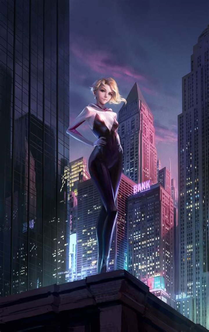 Spider Gwen Art, Marvel Spider Gwen, Gwen Stacy, Marvel Superhero