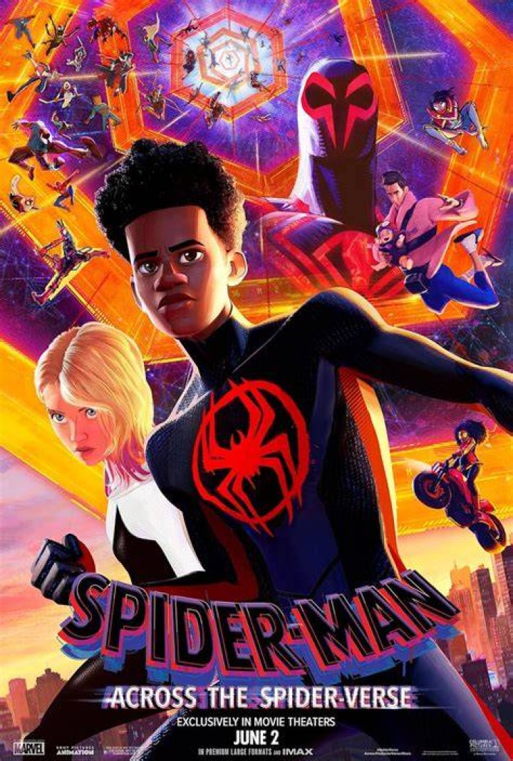 SpiderMan Across the SpiderVerse (2023) Gwen Spiderman, Marvel
