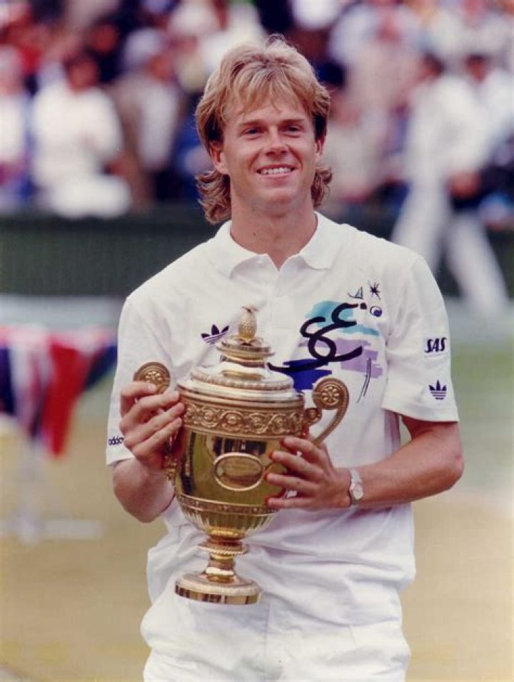 Sports Club Stefan Edberg In Action