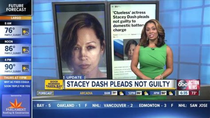 Stacey Dash pleads not guilty to attacking husband Jeffrey Marty Page Six