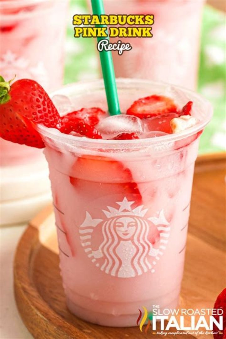 starbucks pink drink in 2020 Pink drinks, Pink starbucks, How to