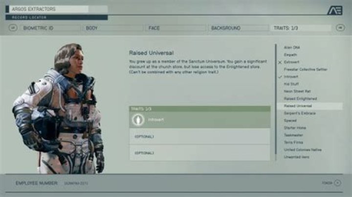 Starfield traits guide PCGamesN