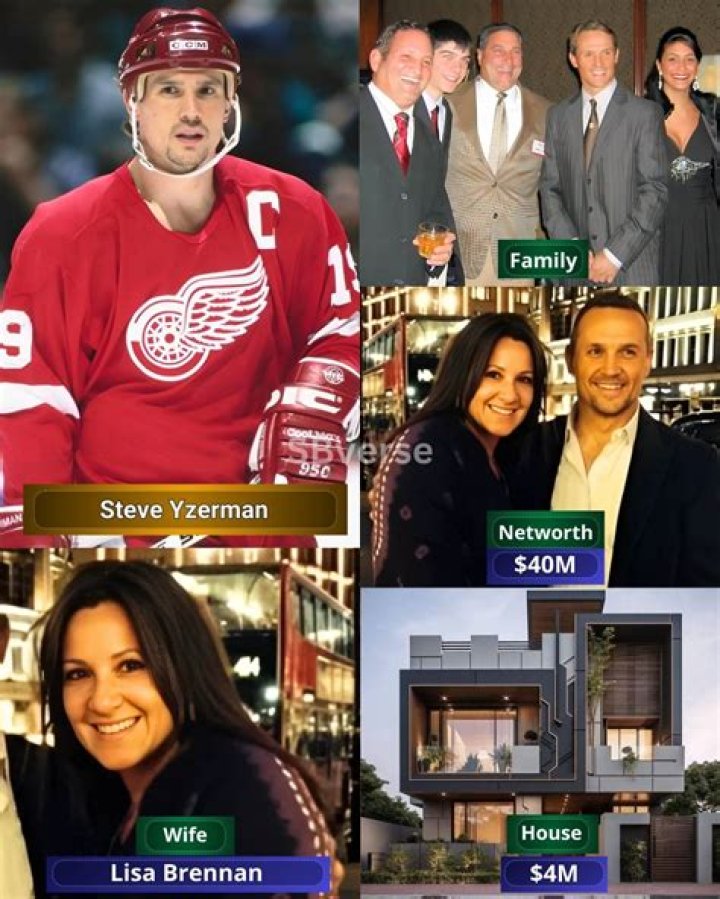 Steve and Lisa Yzerman Steve yzerman