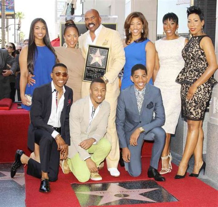 Steve Harvey Family Photo Album