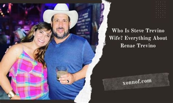 Steve Trevino Wife Renae Trevino Is Mother Of Two