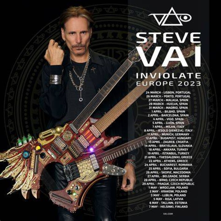 Steve Vai dating 2023