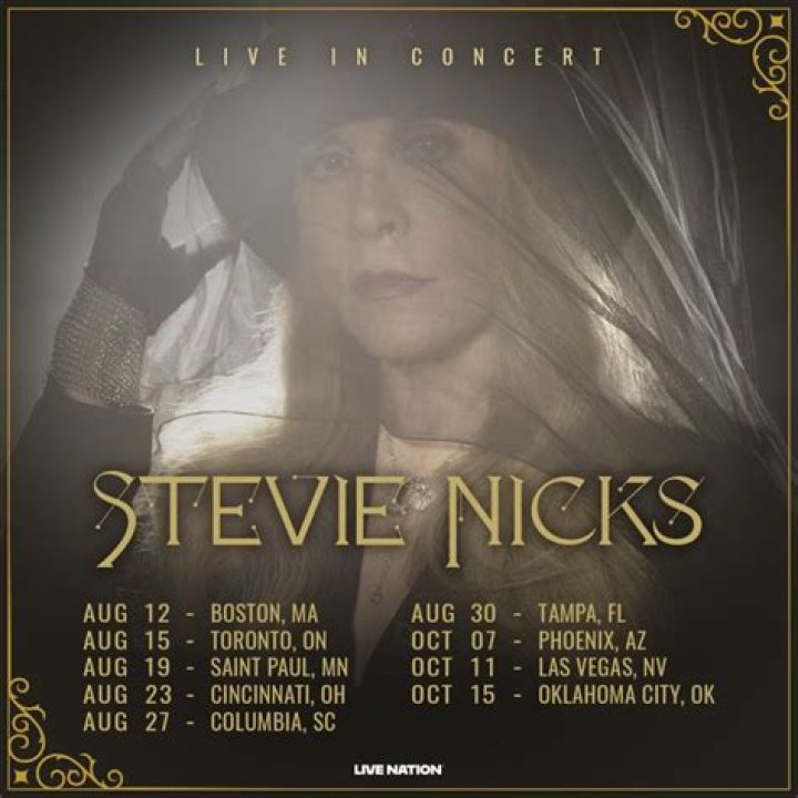 Stevie Nicks Summer Tours 2012